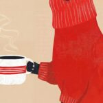 Dachshund Coffee Art Print
