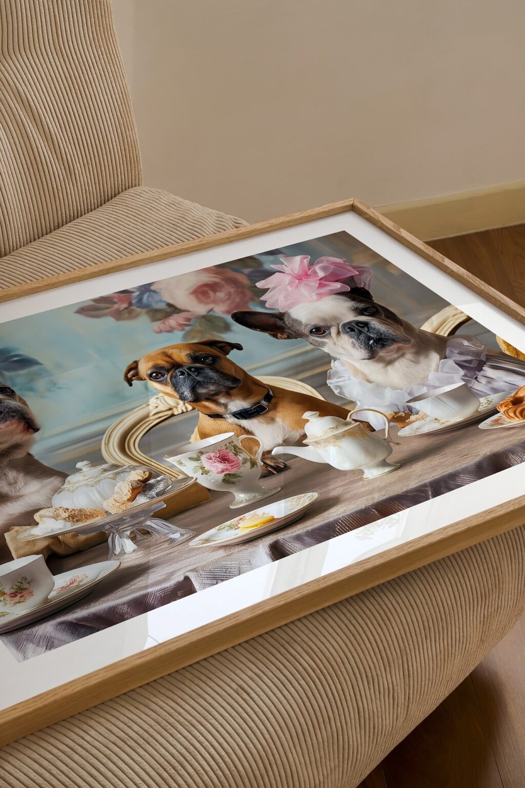 Dog Tea Party Print