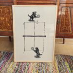 Dogs Playing Ping Pong Print