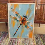 Dragonfly Painting Print
