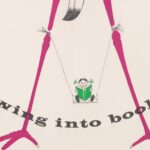 Flamingo Reading Art Print