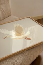 Flying Pekin Duck Wall Art
