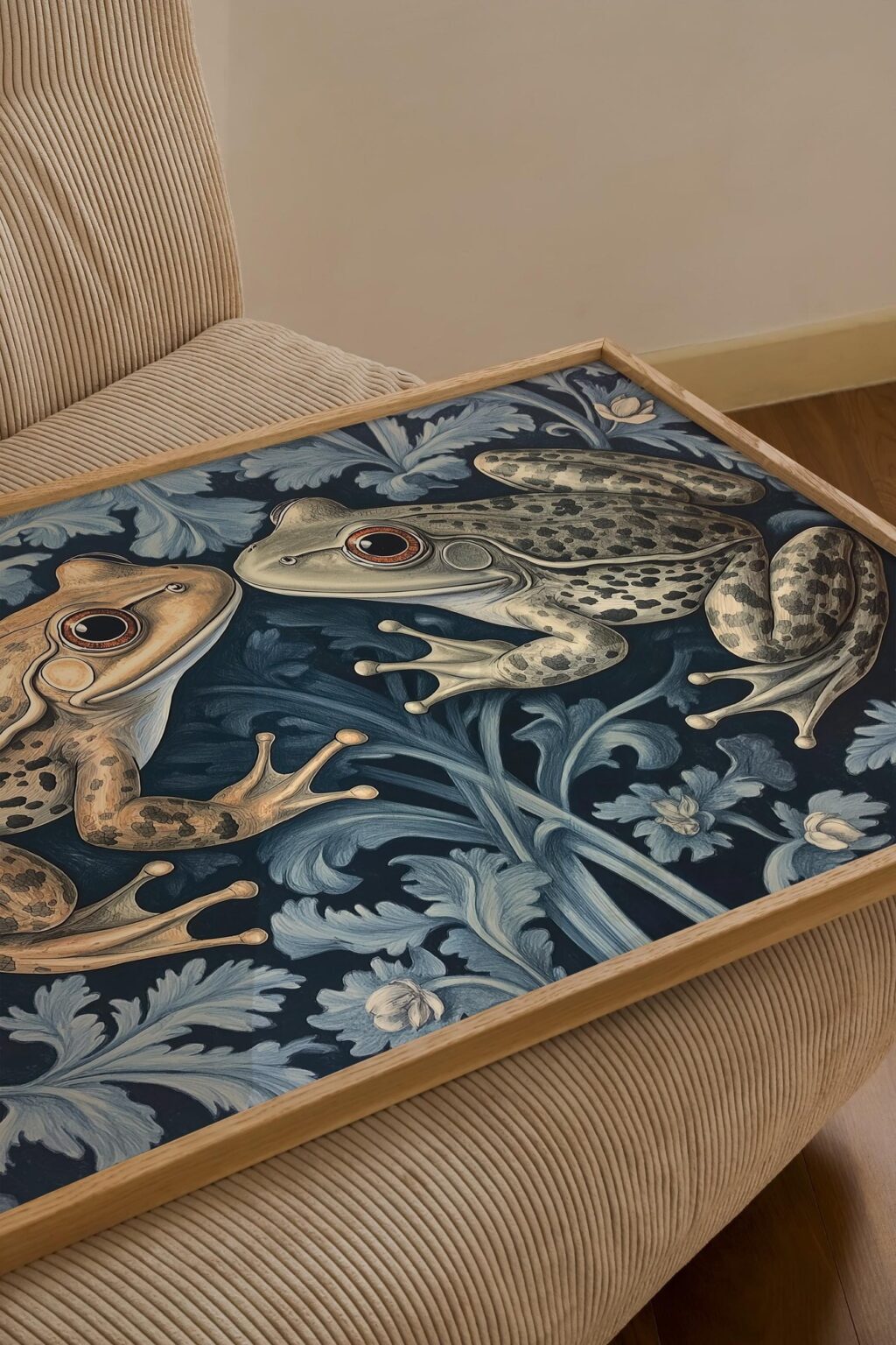 Frogs Botanical Print