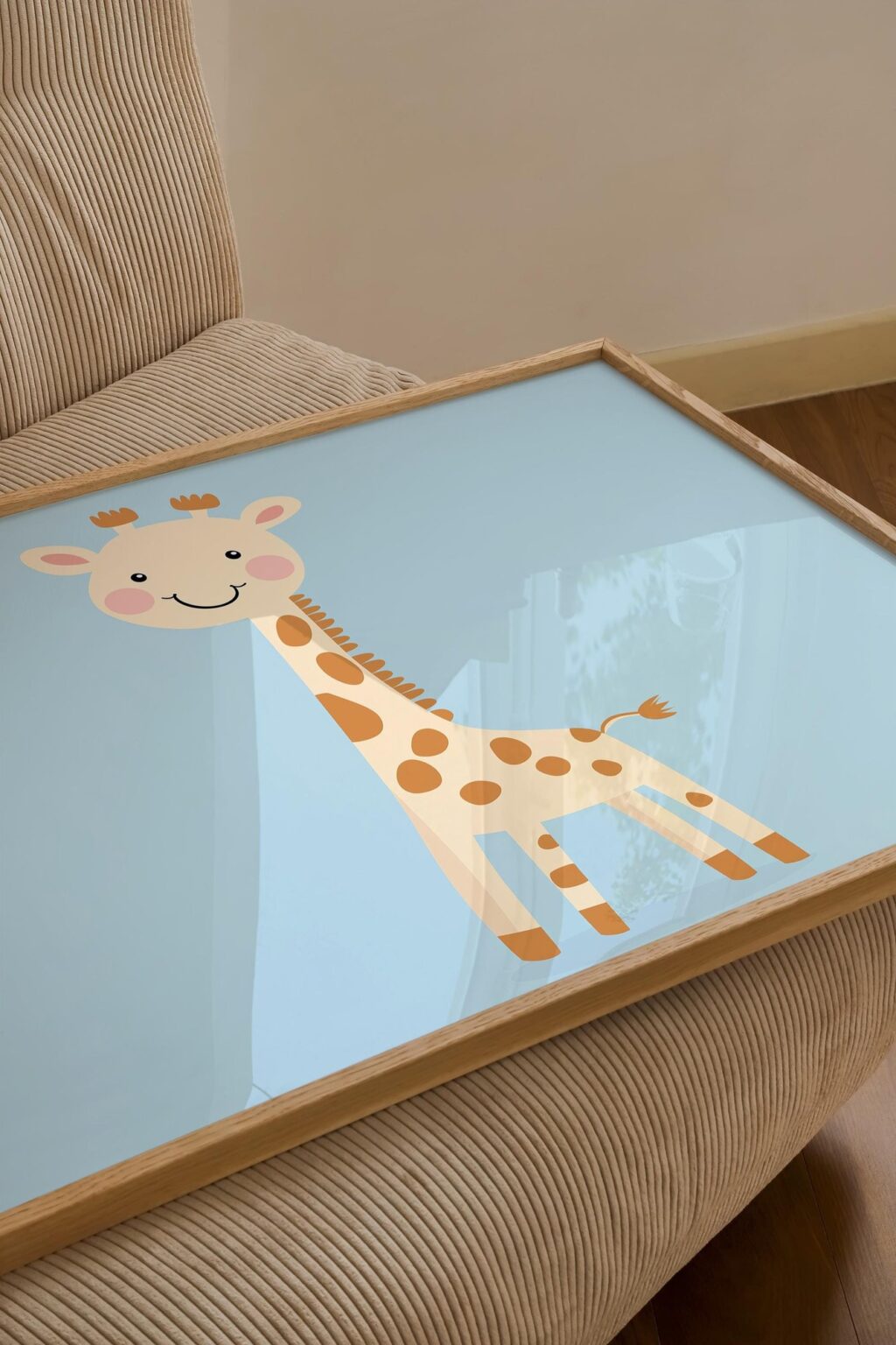 Giraffe Nursery Print
