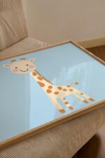 Giraffe Nursery Print