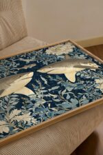 Great White Shark Botanical Print