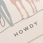 Howdy Cowgirl Minimalist Print