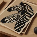 Japandi Zebra Wall Art