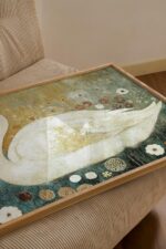 Klimt Swan Print