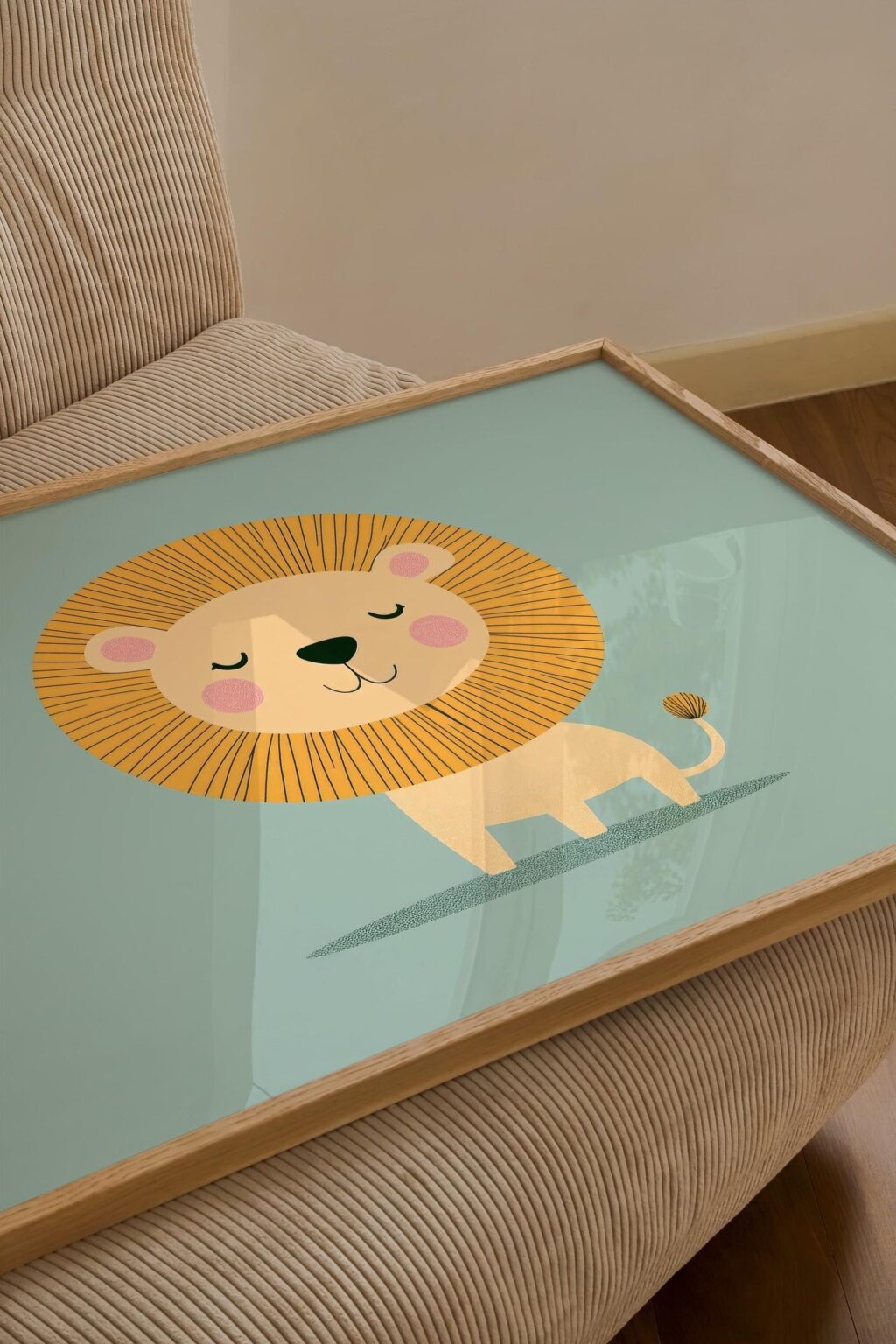 Lion Nursery Print