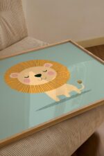 Lion Nursery Print