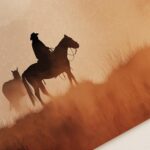 Lone Cowboy Print