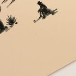 Lonely Cowboy Desert Western Print