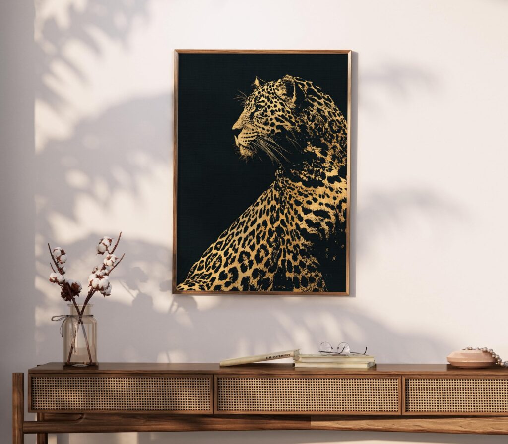 Minimalist Leopard Print