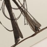 Modern Cowgirl Sketch Print