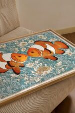 Morris Clownfish Art Print
