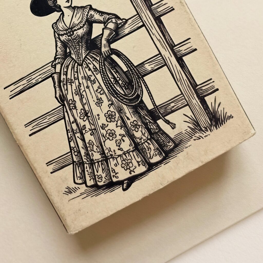 Not My First Rodeo Matchbox Art Print