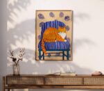 Orange Tabby Cat Print