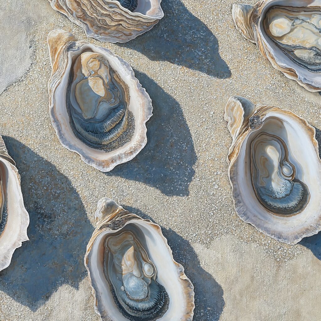 Oyster Shell Art Print