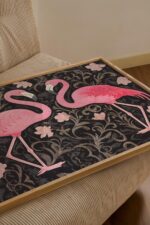 Pink Flamingo Art Print