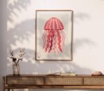 Pink Jellyfish Print