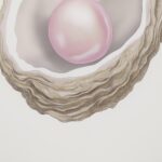 Pink Pearl Oyster Print