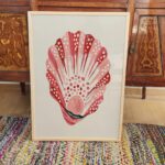 Pink Seashell Print
