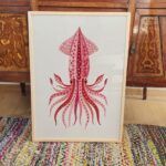 Pink Squid Print