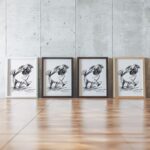 Pug Sketch Art Print