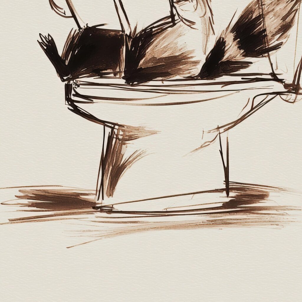 Raccoon Bathroom Art Print
