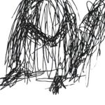 Raccoon Sketch Wall Art