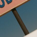 Retro Rodeo Sign Poster