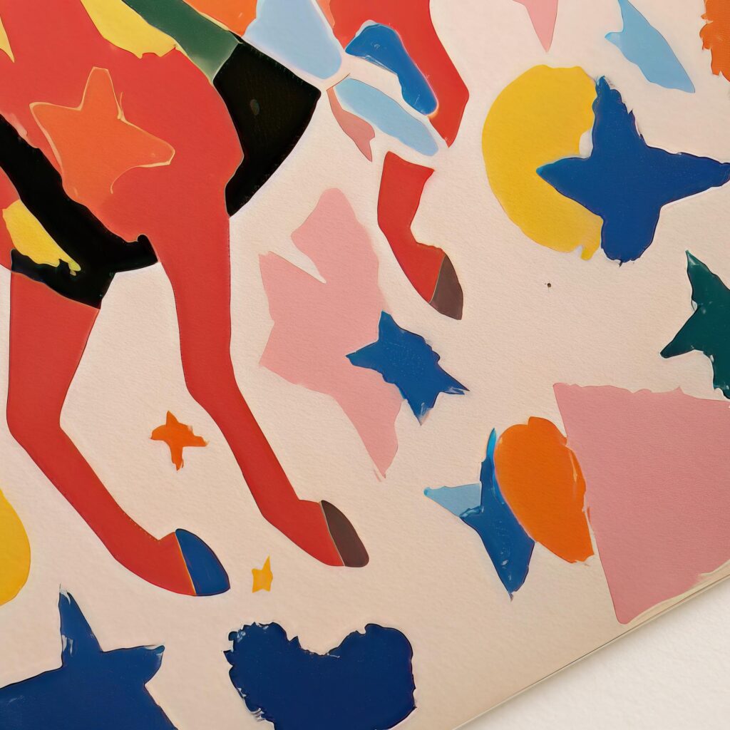 Rodeo Mid Century Poster