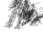 Scribble Dog Minimal Line Print
