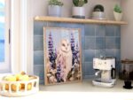 Sleeping Barn Owl Among Wildflowers Print