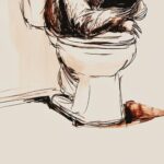 Sloth Bathroom Art Print