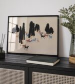 Stag and Deers Nursery Art Print