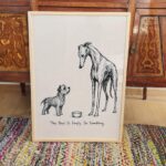 The Bowl Is Empty Do Something Funny Print