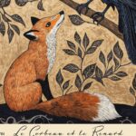 The Raven and the Fox Art Print