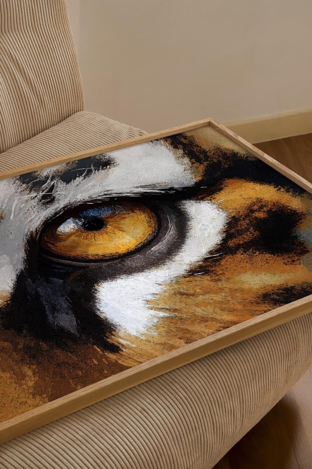 Tiger Eye Close-Up Print