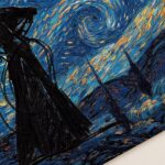 Van Gogh Starry Night Cowgirl Print
