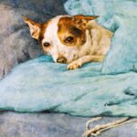 Vintage Dog Art Print
