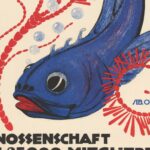 Vintage Fish Market Poster