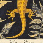 Vintage Salamander Art Print