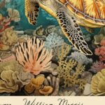 Vintage Sea Turtle Art Print