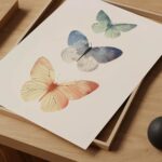 Watercolor Butterfly Print