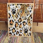 Watercolor Leopard Print Wall Art