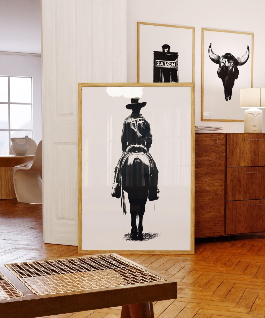 Western Prints Set of 3