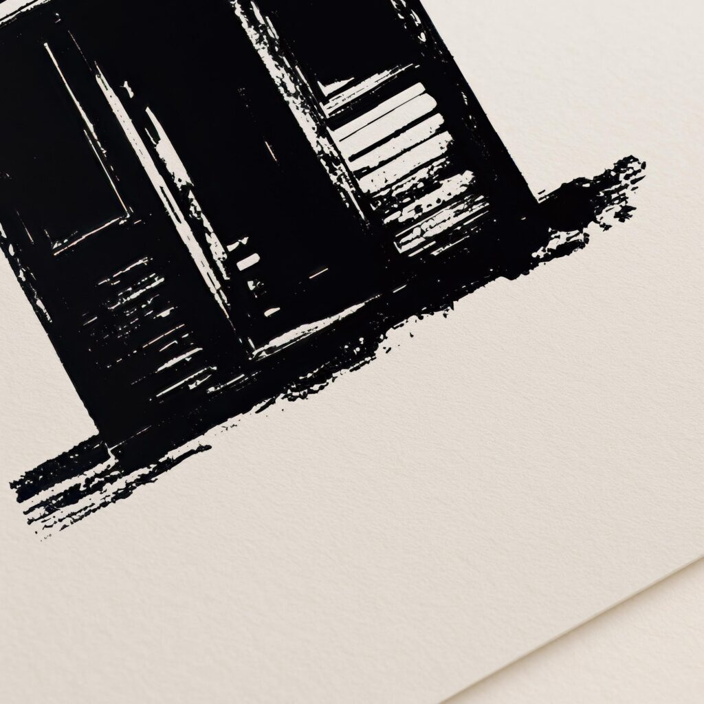 Western Saloon Print