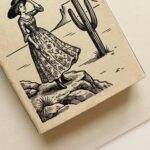 Wild at Heart Cowgirl Matchbox Print